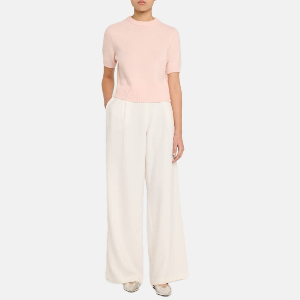 Toccin Hailey Wide Leg trouser ivory